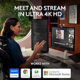 كاميرا ويب Logitech MX Brio 4K Ultra HD للتعاون والبث - جرافيت