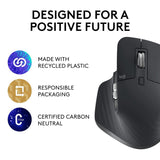 Logitech MX Master 3S Advanced Performance Wireless Mouse - Graphite