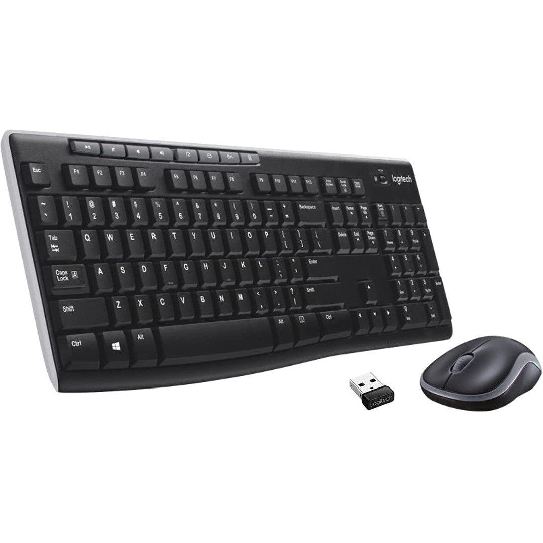 Logitech Mk270 Wireless Keyboard And Mouse Combo-Keyboard Mouse-Logitech-Star Light Kuwait