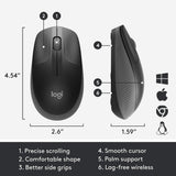 Logitech Mouse M190 Wireless - Black