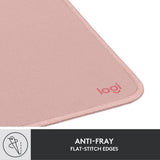 Logitech Mouse Pad Studio Series - Dark Rose