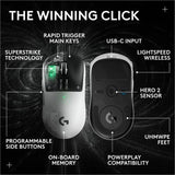 Logitech PRO X2 SUPERSTRIKE Lightspeed Wireless Gaming Mouse - Lunar Eclipse