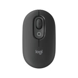 Logitech Pop Silent Touch Bluetooth Mouse, 24 Month Battery Life, SmartWheel Fast Scrolling And Line-By-Line Precision - Black
