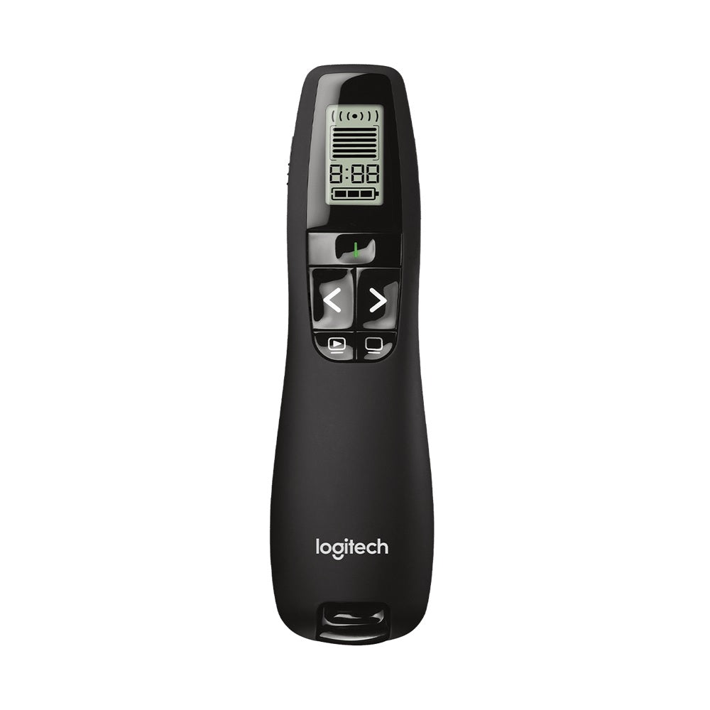 Logitech R800 Wireless Presenter Green Laser LCD Display, 30m – Star ...