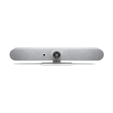 Logitech Rally Bar Mini All-in-One Webcam, Video Bar for Medium Rooms, Up to 4k Display Resolution - White
