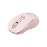 Logitech Signature M650L Wireless/Bluetooth Mouse, Silent Touch, SmartWheel Fast Scrolling, Large Size Grob - Rose