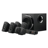 Logitech Z906 5.1 Up to 1000 Watts THX, Dolby Digital & DTS Certified Surround Sound Speaker System For PC,PS5/PS4,Xbox & Music Players