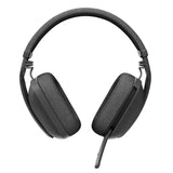 سماعة بلوتوث لاسلكية Logitech Zone Vibe 100 مع ميكروفون مانع للضوضاء - أسود