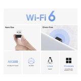 Mercusys MA14N - AX300 Nano Wireless USB Adapter
