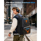 MATEIN Hard Shell Gaming Backpack for Men Waterproof Extra Large Laptop Backpack with EVA Front Shield