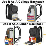 MATEIN Lunch Backpack for Men Insulated Work Backpack with Lunch Compartment USB Charging Port