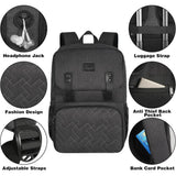 MATEIN Lunch Backpack for Men Insulated Work Backpack with Lunch Compartment USB Charging Port