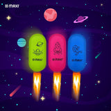 MAXI OVAL ERASER 3PCS