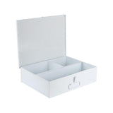METAL FIRST AID BOX 38 x 30 x 10 CM FS-091