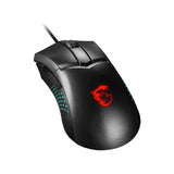 ماوس الألعاب السلكي MSI Clutch GM51 خفيف الوزن بدقة 26000 نقطة في البوصة - أسود