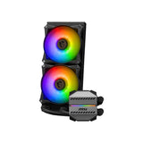 MSI MAG CoreLiquid M240 ARGB CPU Liquid Cooler Intel LGA1700 & AMD AM5 Socket Compatible - Black