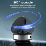 Magnetic Phone Holder, Fall Car Electric Suction Cup Vacuum Magnetic Phone Holder, 360 Rotatable