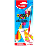 Maped Color Peps Duo Colors-Drawing And Coloring-Maped-Star Light Kuwait