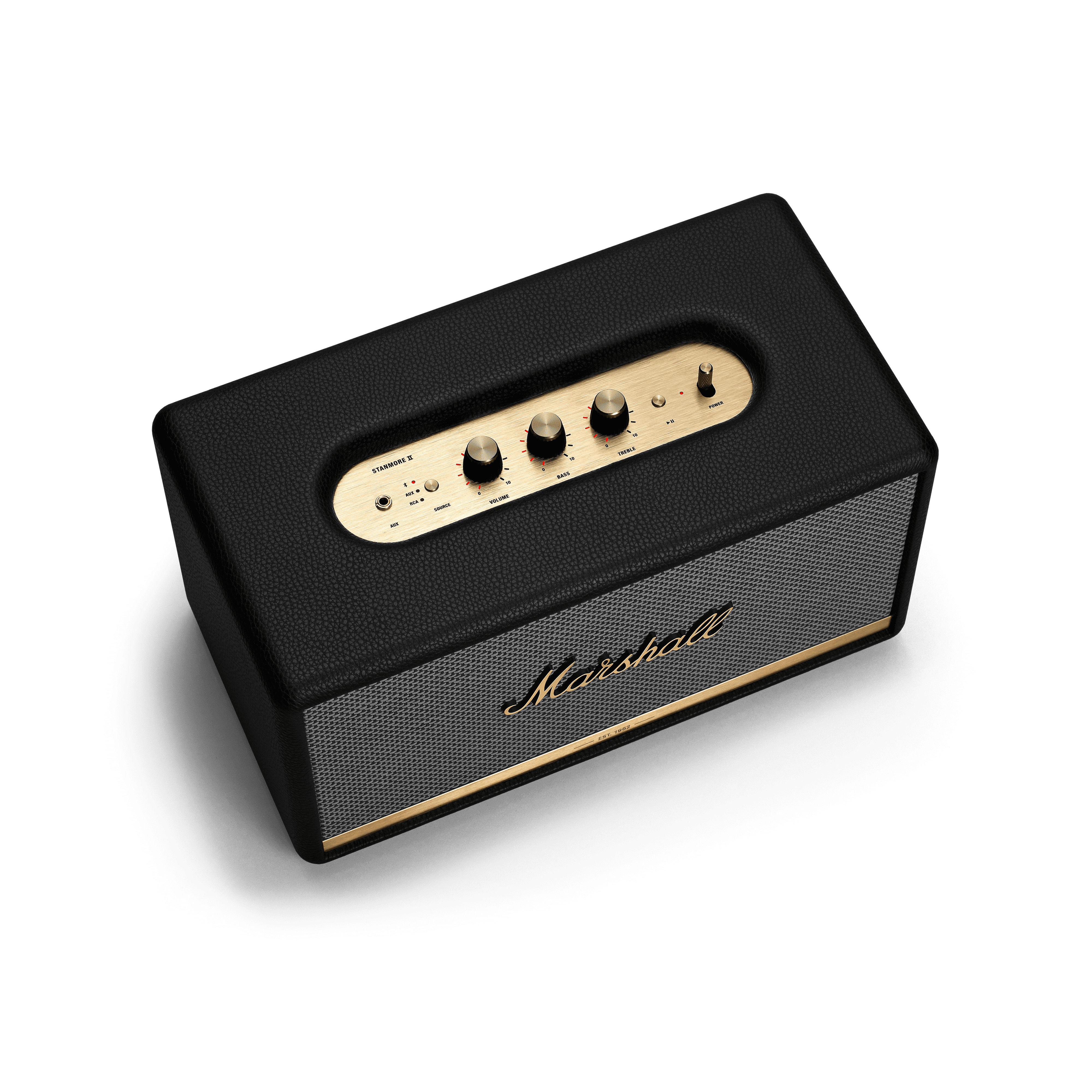 Marshall Stanmore BT II Speaker Black-Speakers-Marshall-Star Light Kuwait