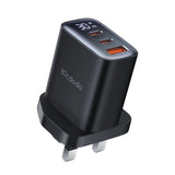 Mcdodo 30W 3-Port Digital Display Fast Charger