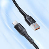 كابل بيانات USB من النوع C من Mcdodo CA227 بطول 1 متر بتقنية QC4