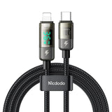 Mcdodo Pro USB-C to Lightning Transparent Cable – 1.2M, Auto Power-Off