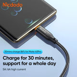 كابل شحن Mcdodo USB إلى Type-C