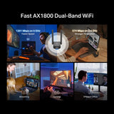 Mercusys MA72XH - AX1800 High Gain Wireless Dual Band USB Adapter