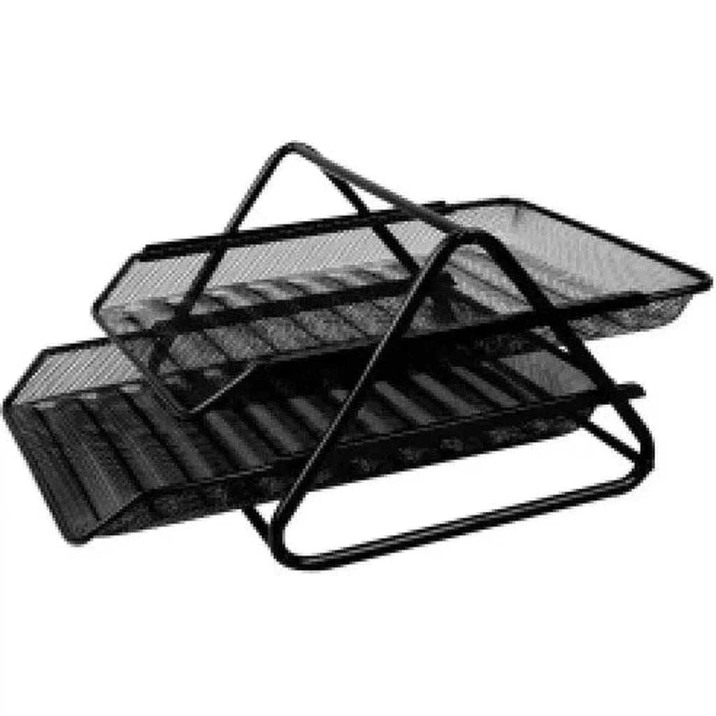 Mesh Paper Tray (2 Tires)-Accessories And Organizers-Other-Star Light Kuwait