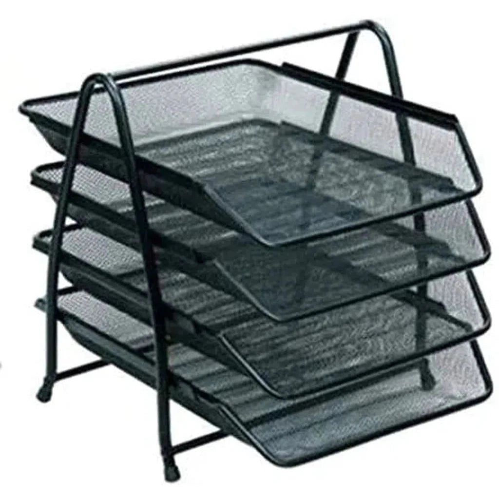 Mesh Paper Tray (4 Tires)-Accessories And Organizers-Other-Star Light Kuwait