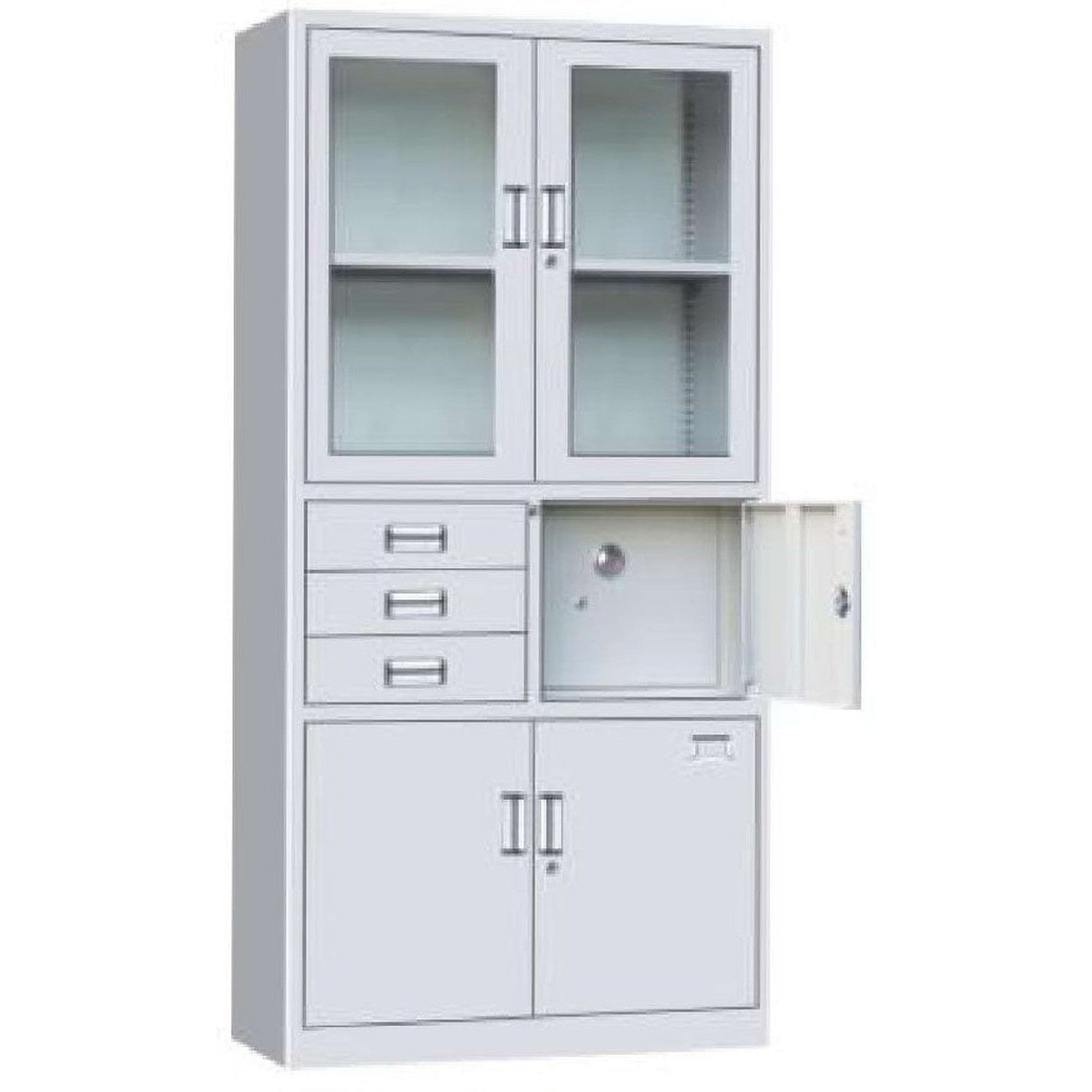 Metal File Cabinet 2 Doors 2 Drawers-Accessories And Organizers-Other-Star Light Kuwait
