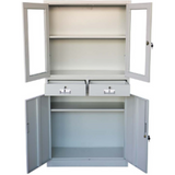 Metal File Cabinet 2 Doors 3 Drawers-Filiing Accessories-Bab Al-Saif Est-Star Light Kuwait