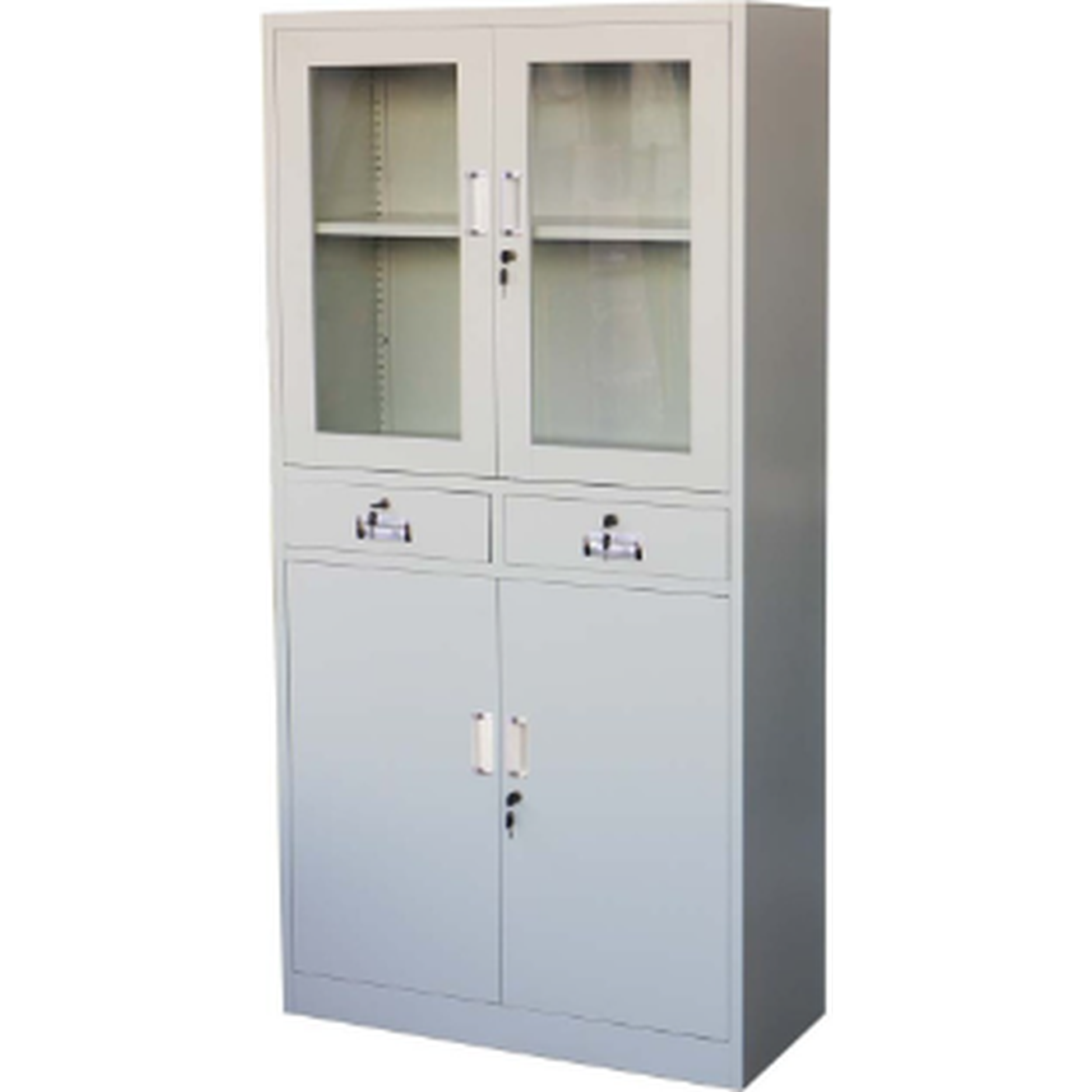 Metal File Cabinet 2 Doors 3 Drawers-Filiing Accessories-Bab Al-Saif Est-Star Light Kuwait