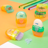 Milan Capsule Eraser with Brush 4900116