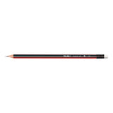 Milan Graphite Triangular Pencils with Eraser 0712370312