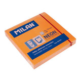 Milan Removable Adhesive Notes Neon Orange