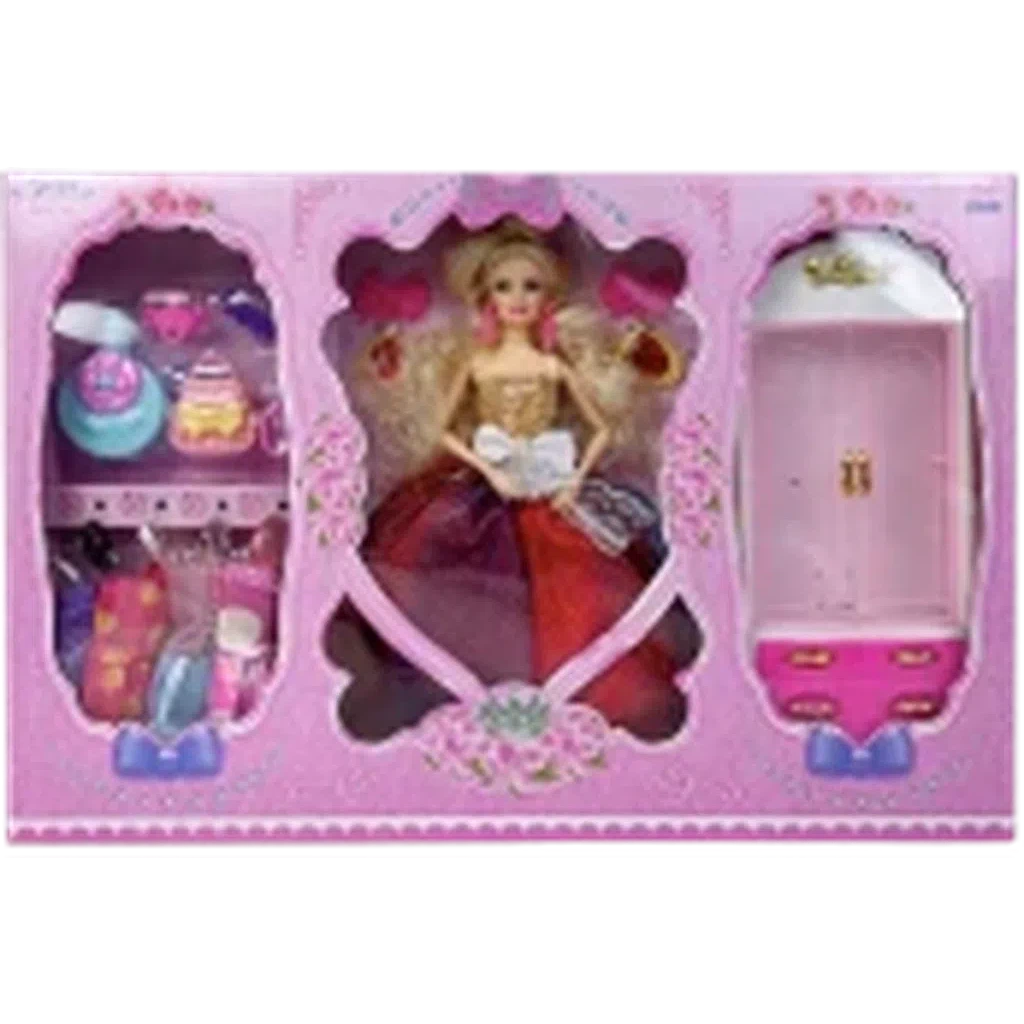 Modern Doll Set With Accessories-Fq848K1-Dolls-Other-Star Light Kuwait