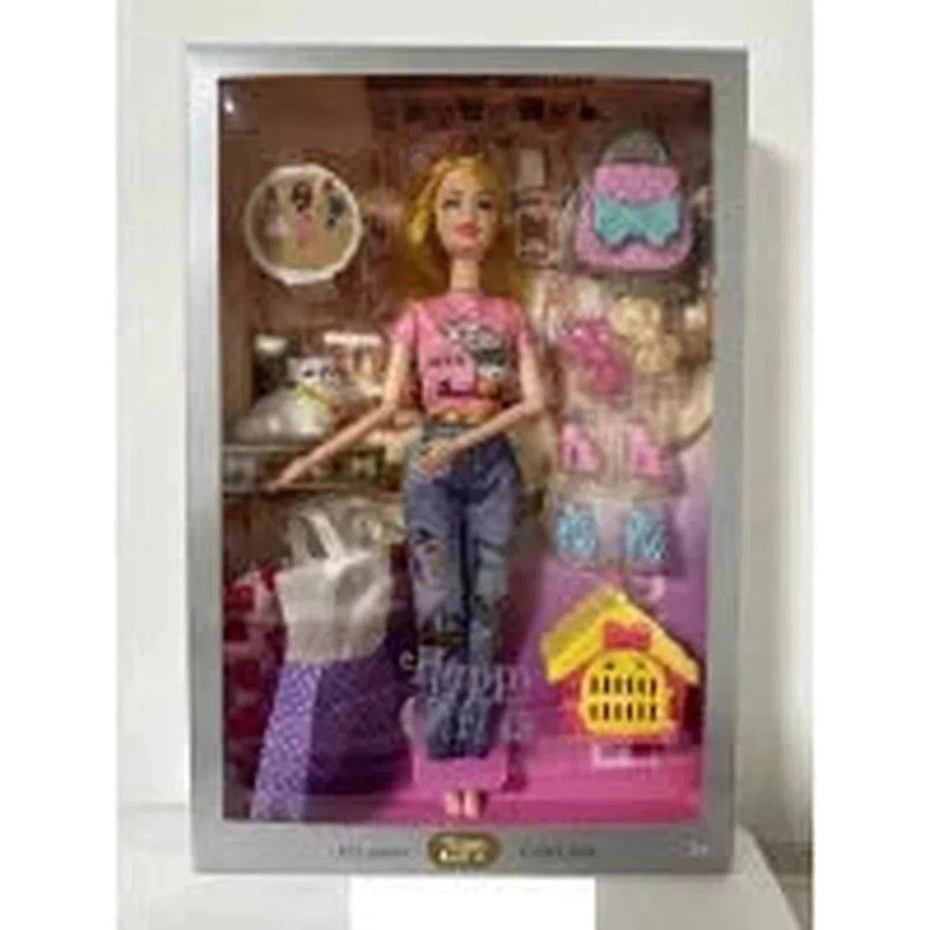Modern Pretty Girl Play Doll Set-Zx-020F-Dolls-Other-Star Light Kuwait