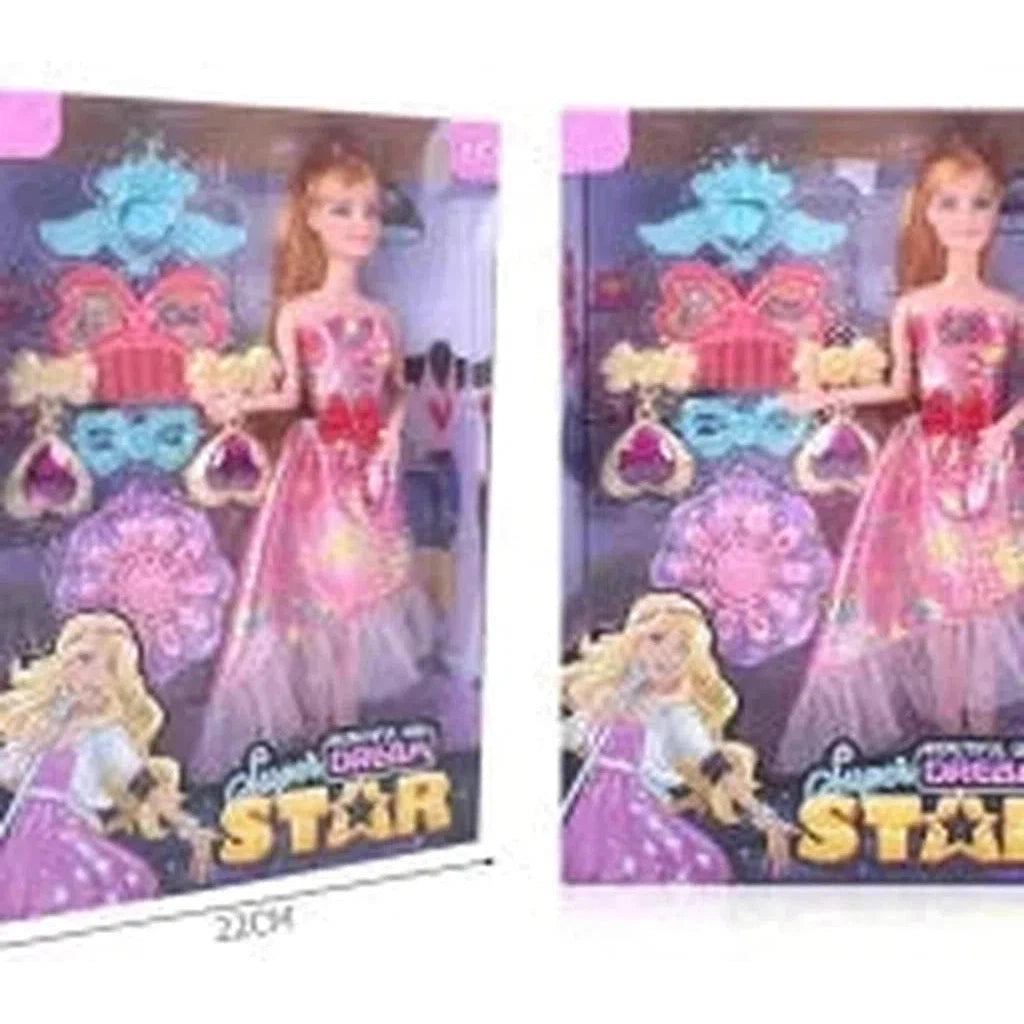 Modern Pretty Girl Play Doll Setwindow Box-Dsj65-1-Dolls-Other-Star Light Kuwait