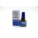 Modest Stamp Liquid Ink -30 Ml-Stamp Ink Pad-Other-Blue-Star Light Kuwait