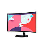 شاشة سامسونج LS24C360EAMXUE 1800R منحنية - 24 بوصة FHD / 4 مللي ثانية / HDMI / D-Sub / أسود 