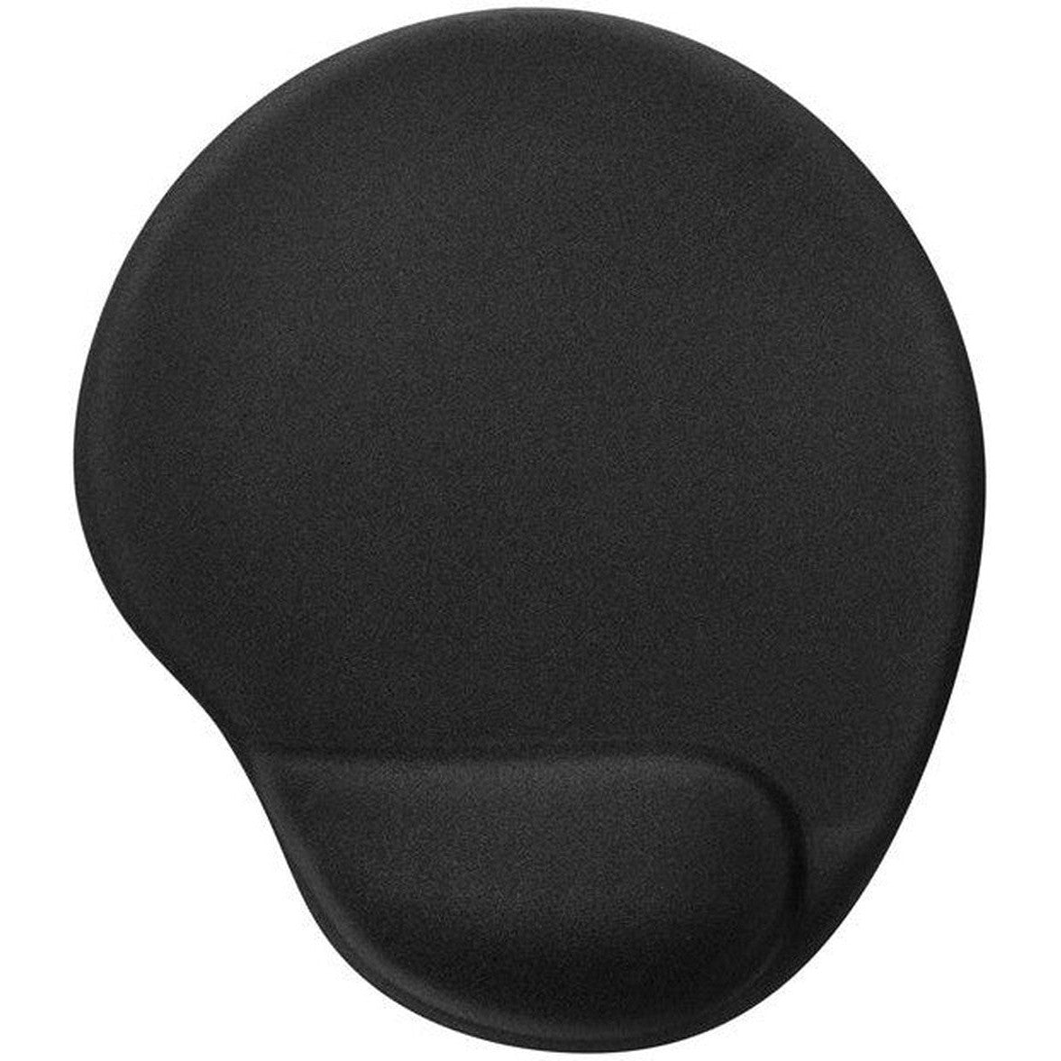 Mouse Pad With Gel Wrist Support Black-Mouse-Other-Star Light Kuwait