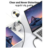 Mowsil USB 2.0 Type-A to Type-B Printer Cable - 480Mbps / 5 Meter / Grey