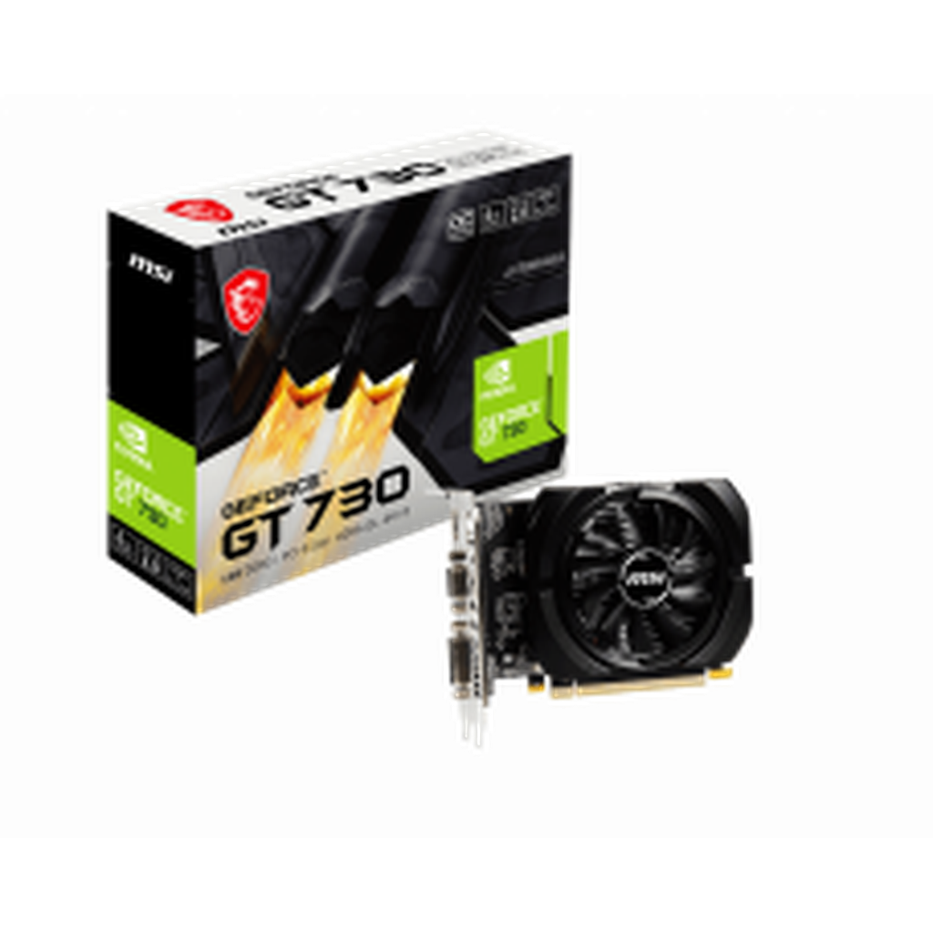 Msi Nvidia Geforce Gt 730 Graphics Card 4Gb-Graphic Cards-Other-Star Light Kuwait
