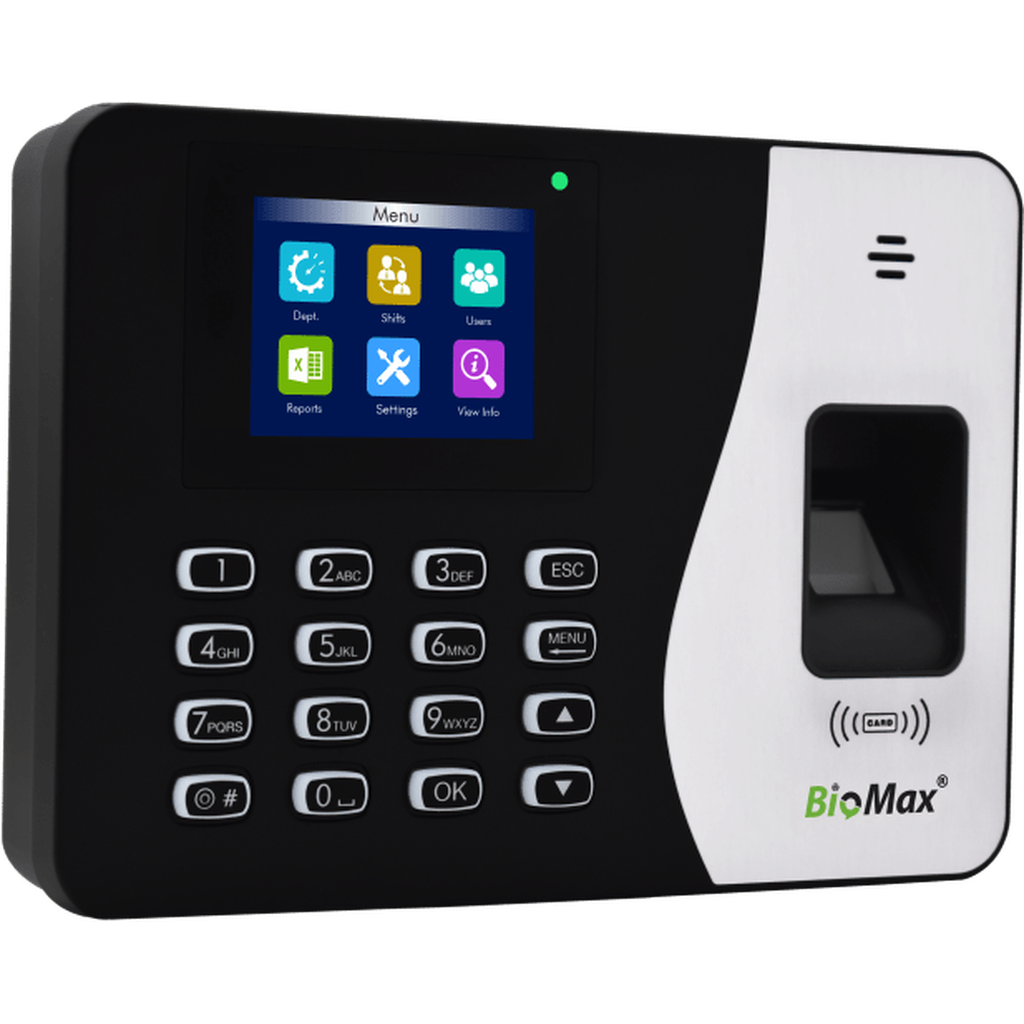 N-Bm20 + Id Pro Fingerprint Time Attendance System-Biometrics Attendance Machine-BioMax-Star Light Kuwait