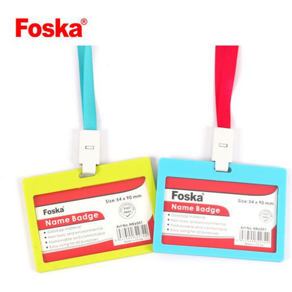 Name Badge Foska Nb6002-Cards And Id-Other-Pc-Star Light Kuwait