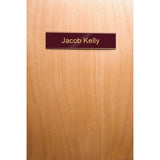 Name Plate Holder 25X5Cm