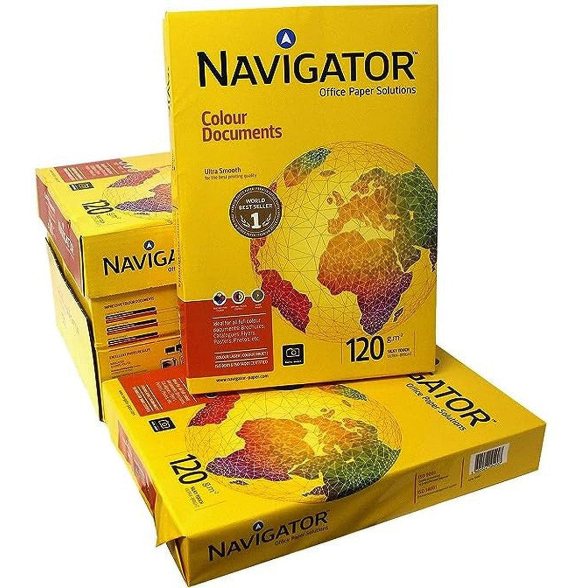 Navigator 120 Gsm Paper-Stationery Paper-Other-Star Light Kuwait