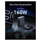 Anker Prime 14-Port Docking Station - 160W / USB-A / USB-C / Black