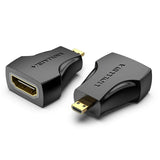 Vention Micro HDMI to HDMI Adapter Black